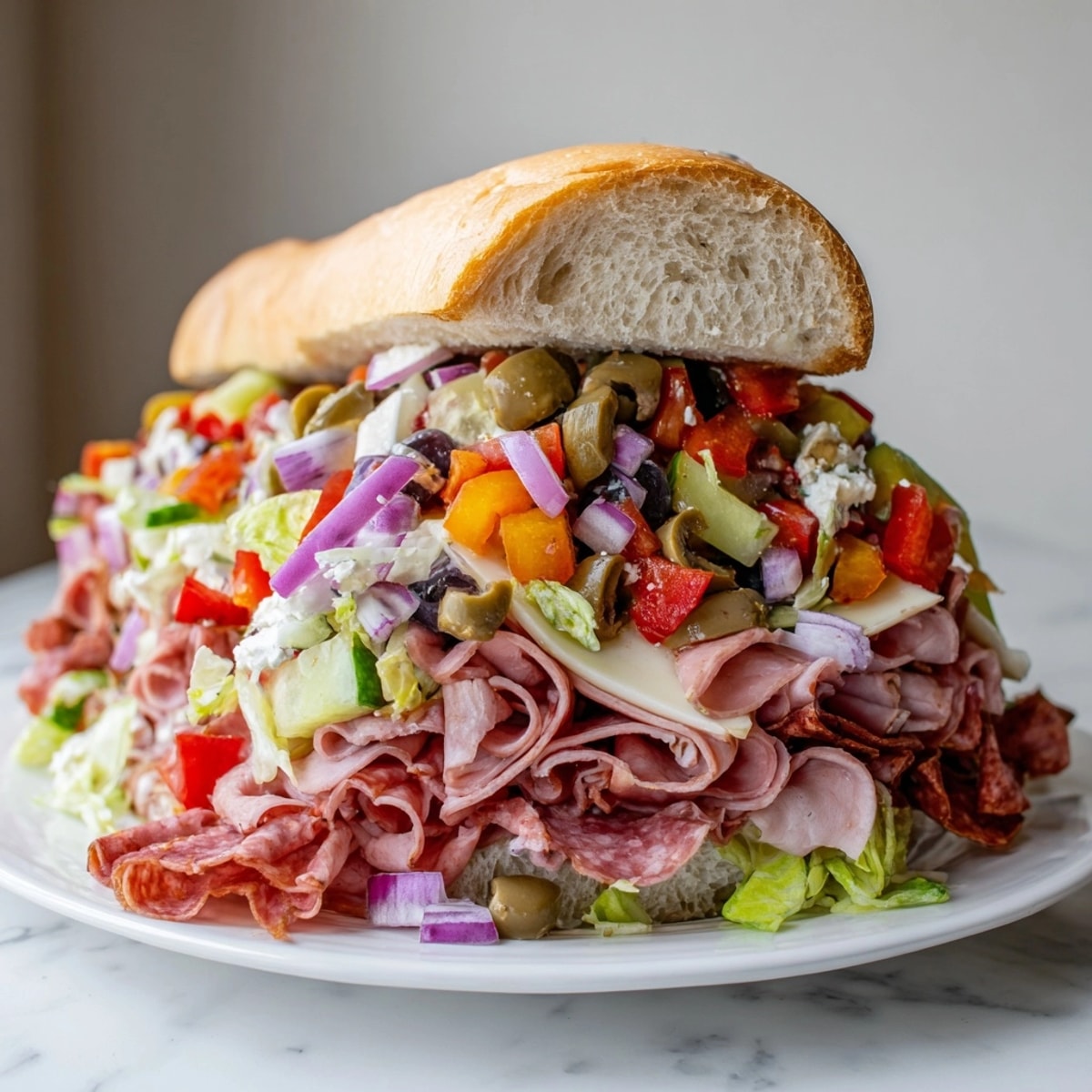 Make delicious Flavor Mash-Up Sandwiches at home: a simple recipe for a party-perfect platter!