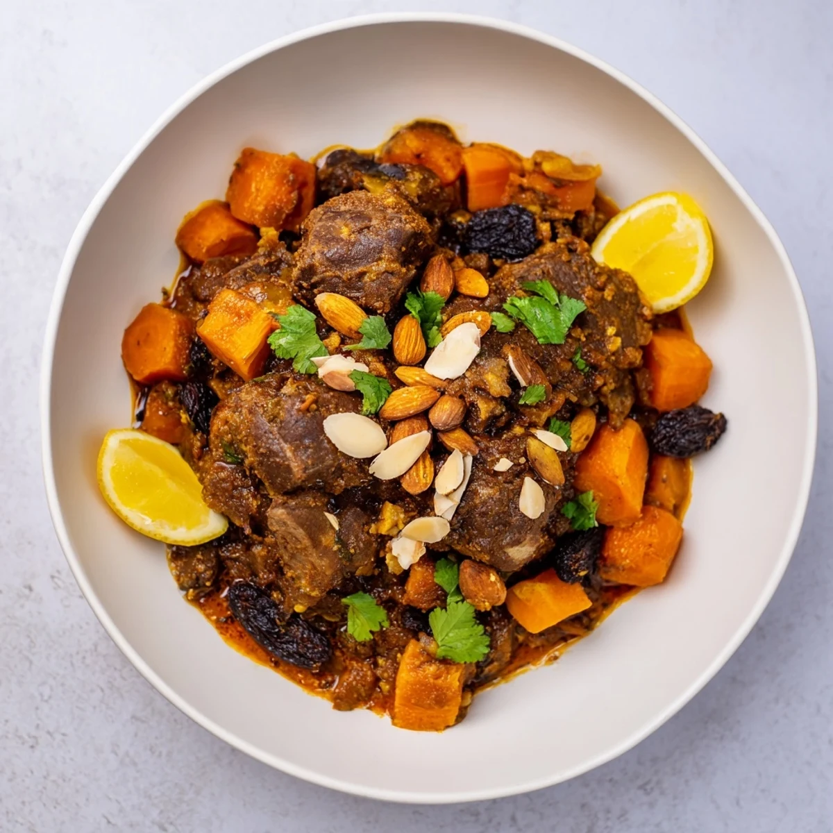 Slow Cooked Moroccan Lamb