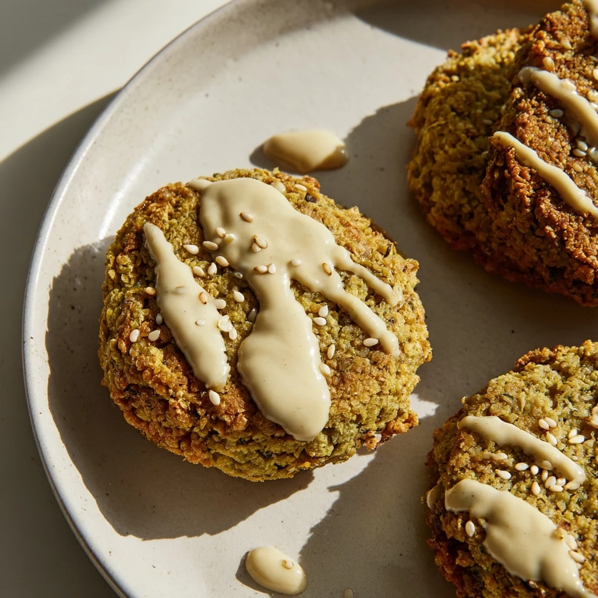 Crispy Falafel with Tahini