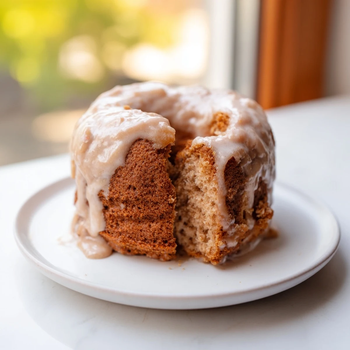 Deliciously spiced gingerbread donuts, offering a delightful aroma and taste for a sweet, satisfying snack.