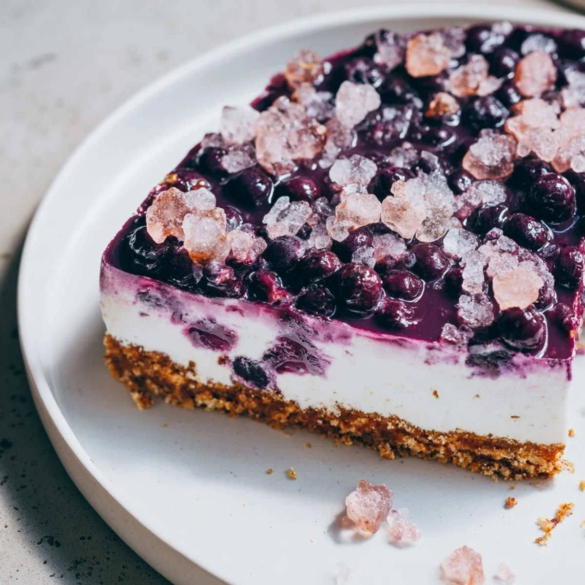 Warm blueberry yogurt loaf, golden-brown and ready to slice for a perfect breakfast treat.