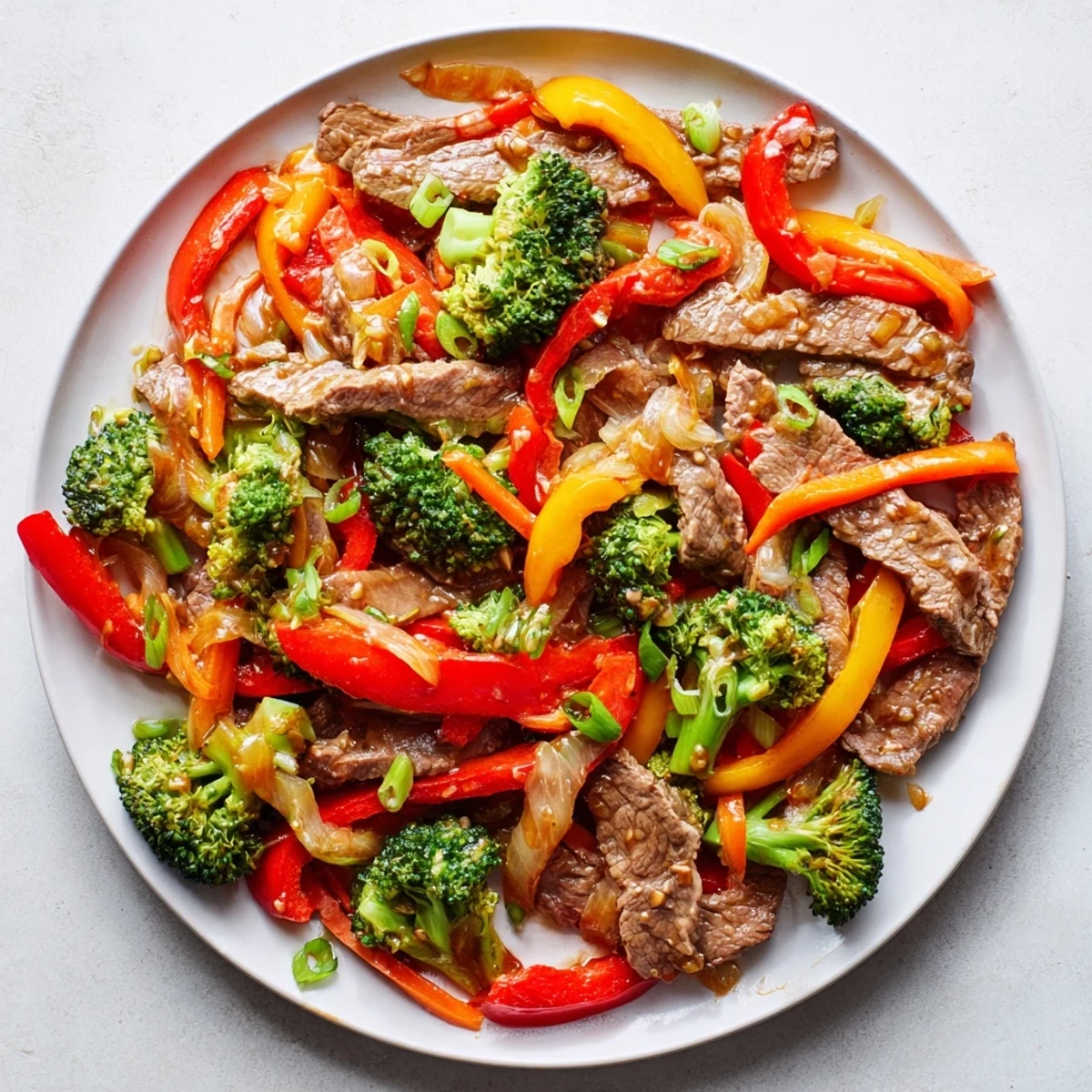Quick and easy beef stir fry with perfect vibrant vegetables, ideal for a delicious weeknight dinner.