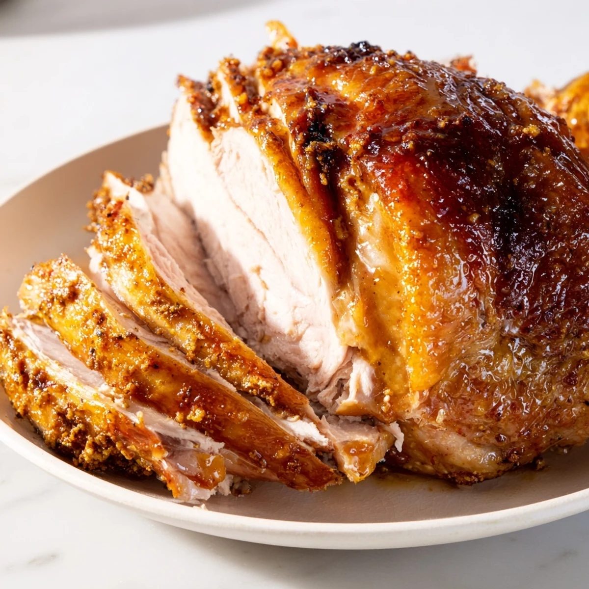 Glazed Ham-Free Turkey Roast