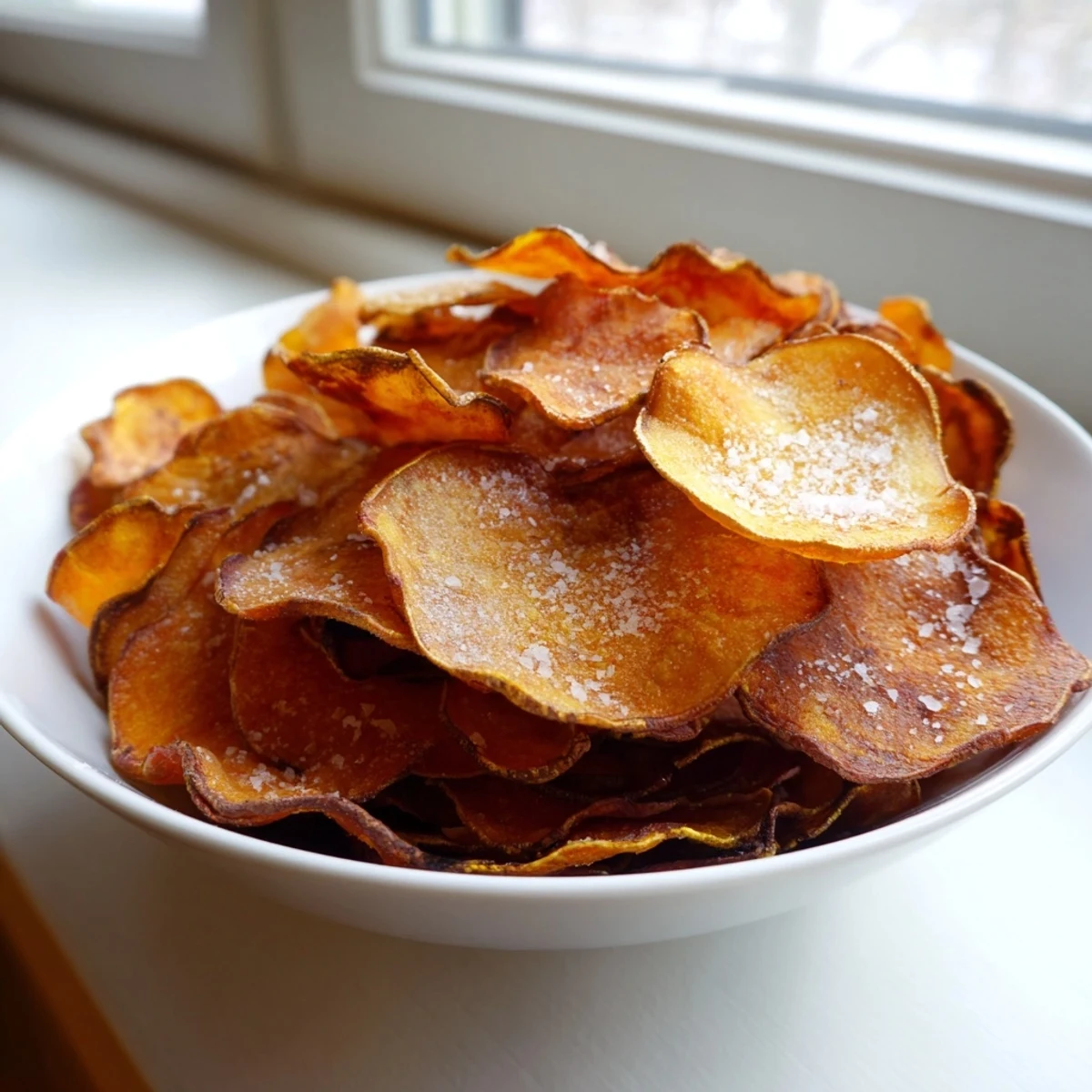 Roasted Sweet Potato Chips