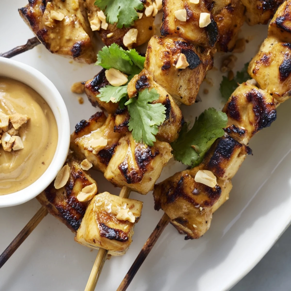Grilled Chicken Satay Sauce