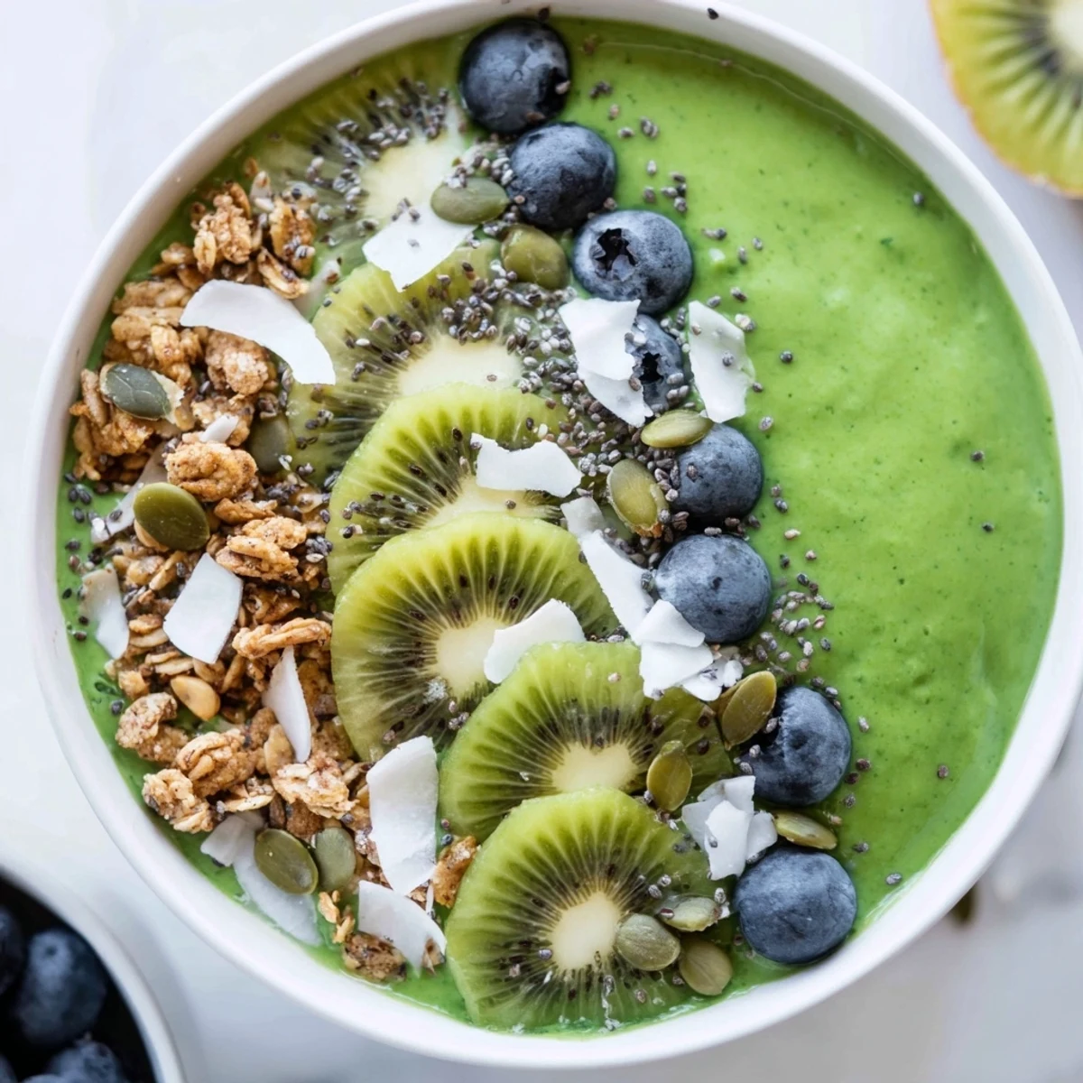 Shamrock Green Smoothie Bowl