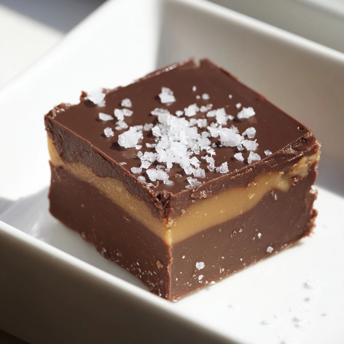 Rich Chocolate Peanut Butter Fudge Squares being lifted with a spatula, showcasing their layered texture and fudgy consistency.