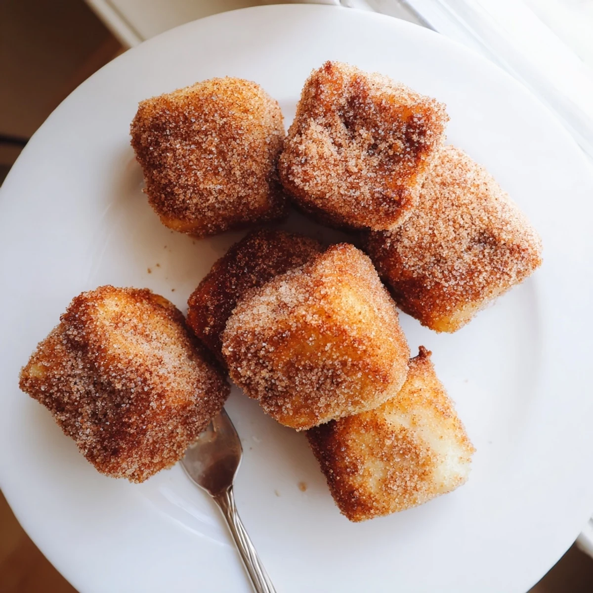 Golden brown Cinnamon Sugar French Toast Muffins arranged in a muffin tin, ready to be served for breakfast or brunch.