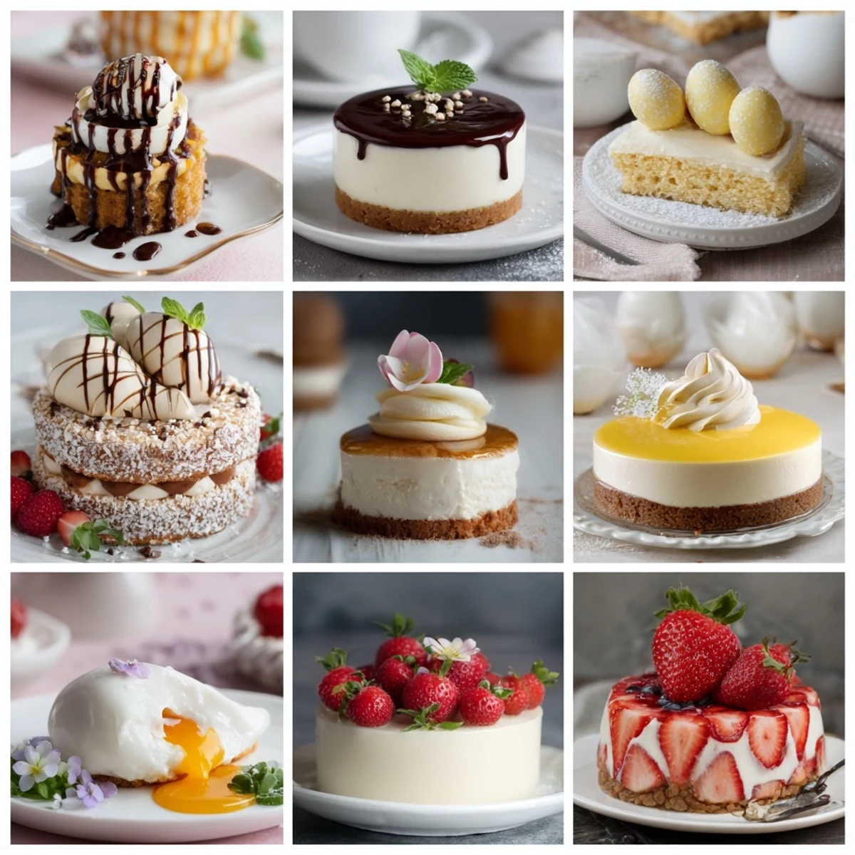 Crowd-pleasing Easter dessert recipes with sweet treats like cake pops, fruit pizza, and marshmallow chicks on display