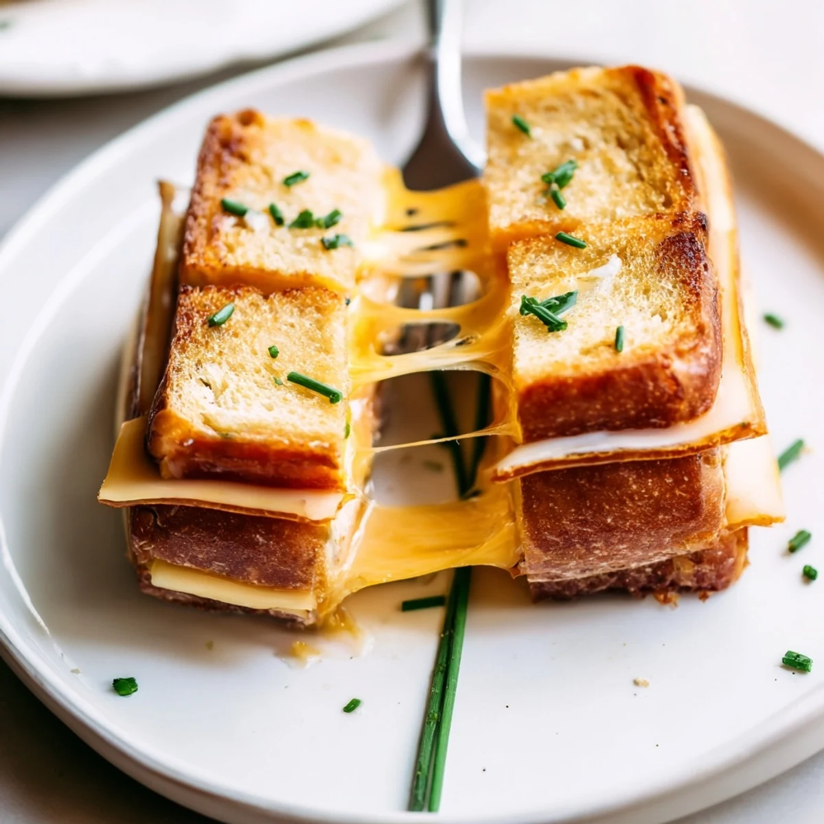 Warm Mini Grilled Cheese Hawaiian Rolls pulled apart, buttered edges and steam