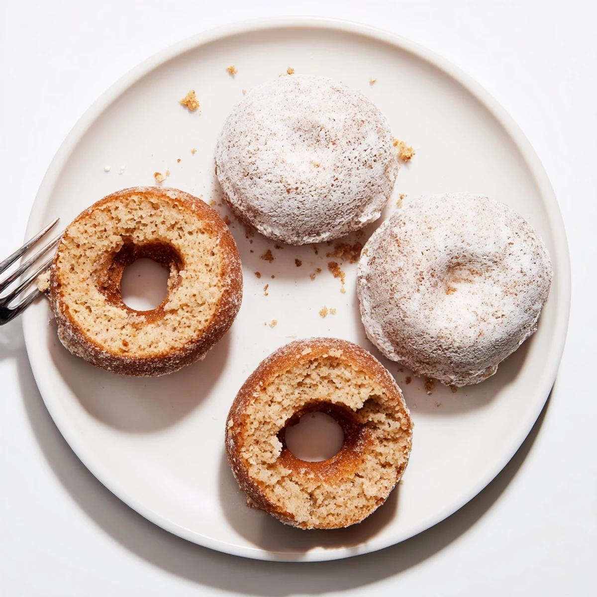 Glazed Banana Donuts on cooling rack, soft crumb and vanilla glaze