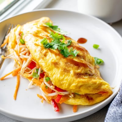 Chinese Vegetable Omelette